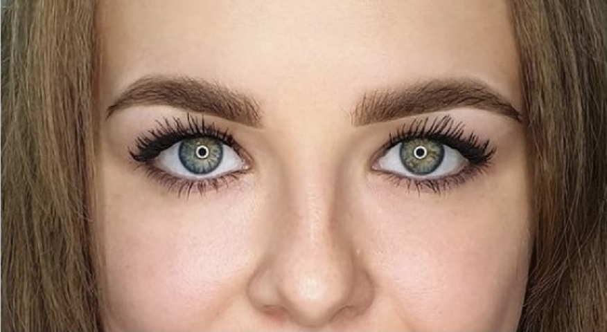 sourcils après